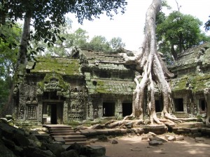 oude cultuur in Angkor Cambodja
