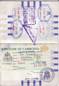 aanvragen Visum cambodja