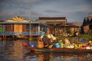 rondreis cambodja in dorpje