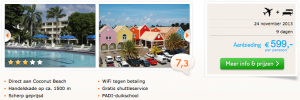 Last minute Curacao Trupial inn hotel